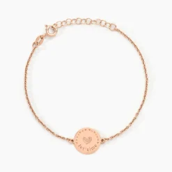 Bracelet Pome Argent Rose