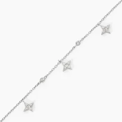 Bracelet Pricille Argent Blanc Oxyde De Zirconium