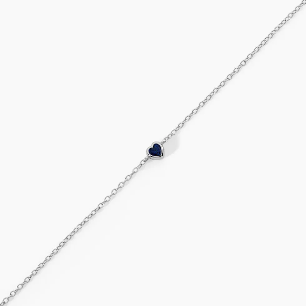 Bracelet Querida Argent Blanc Pierre De Synthese