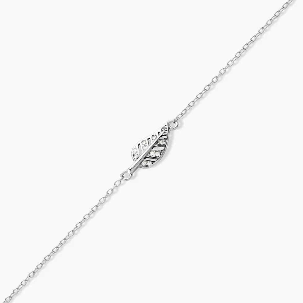 Bracelet Rachel Argent Blanc Oxyde De Zirconium