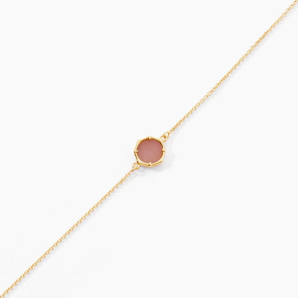 Bracelet Reflets Pop Or Jaune Calcédoine