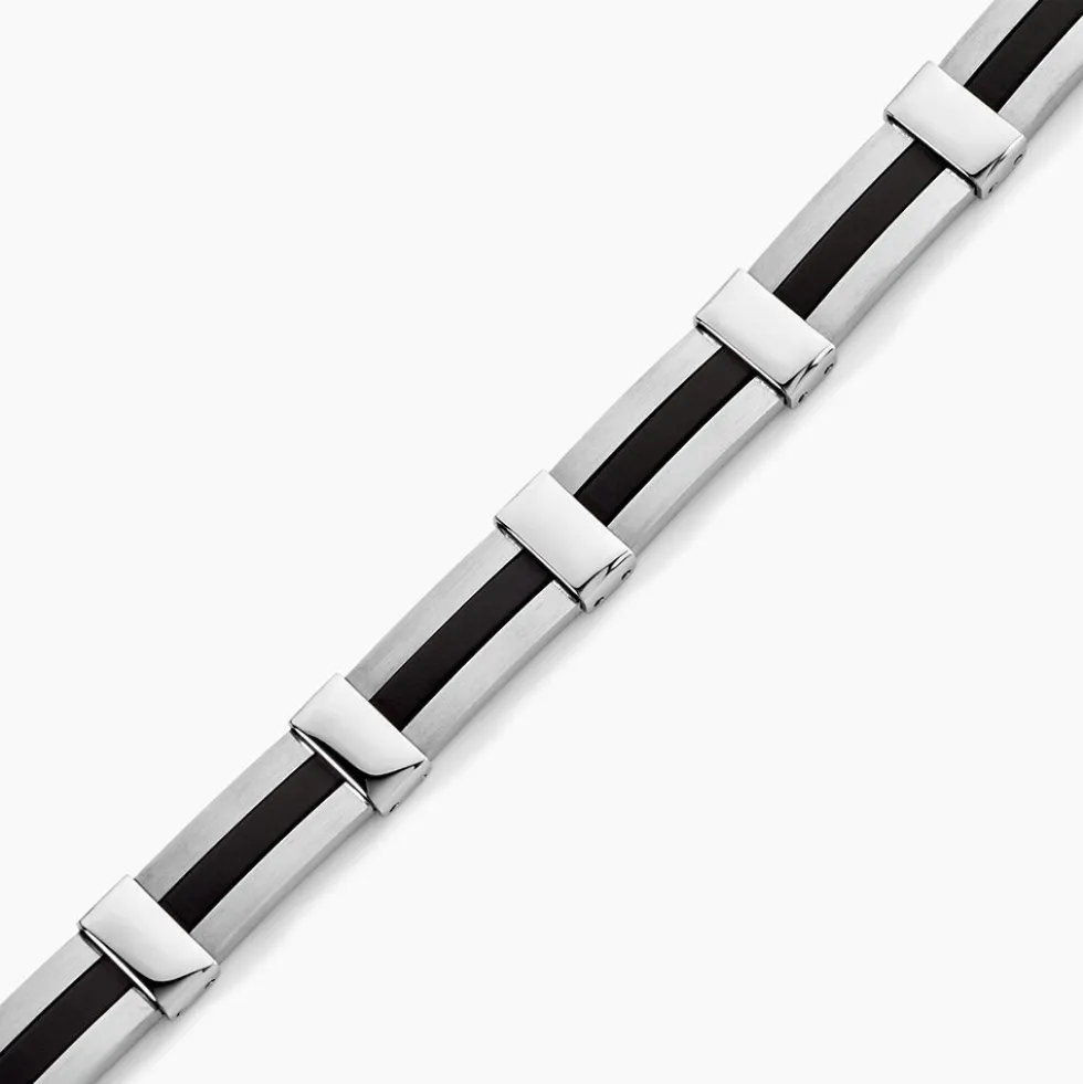 Bracelet Rene Acier Blanc