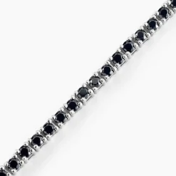 Bracelet Rio Tennis Argent Blanc Oxyde De Zirconium
