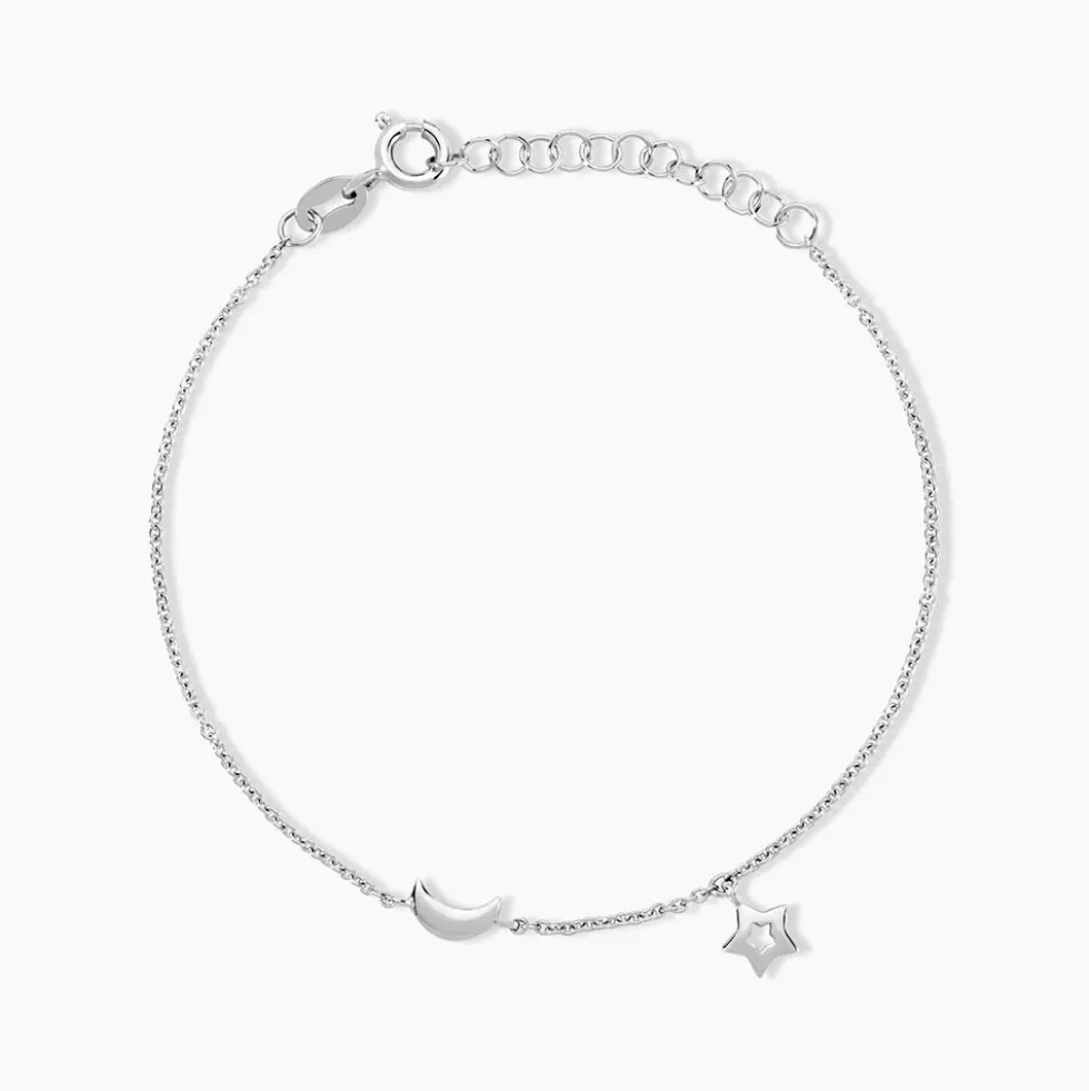 Bracelet Rohanne Argent Blanc