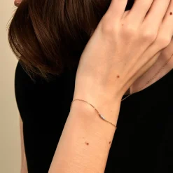 Bracelet Rosalin Or Jaune Diamant