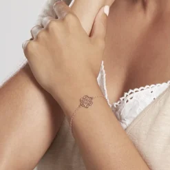 Bracelet Rubino Argent Rose
