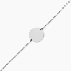 Bracelet Salematou Argent Blanc