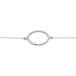 Bracelet Sana Argent Blanc Oxyde De Zirconium