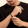 Bracelet Selwaae Or Acier Bicolore