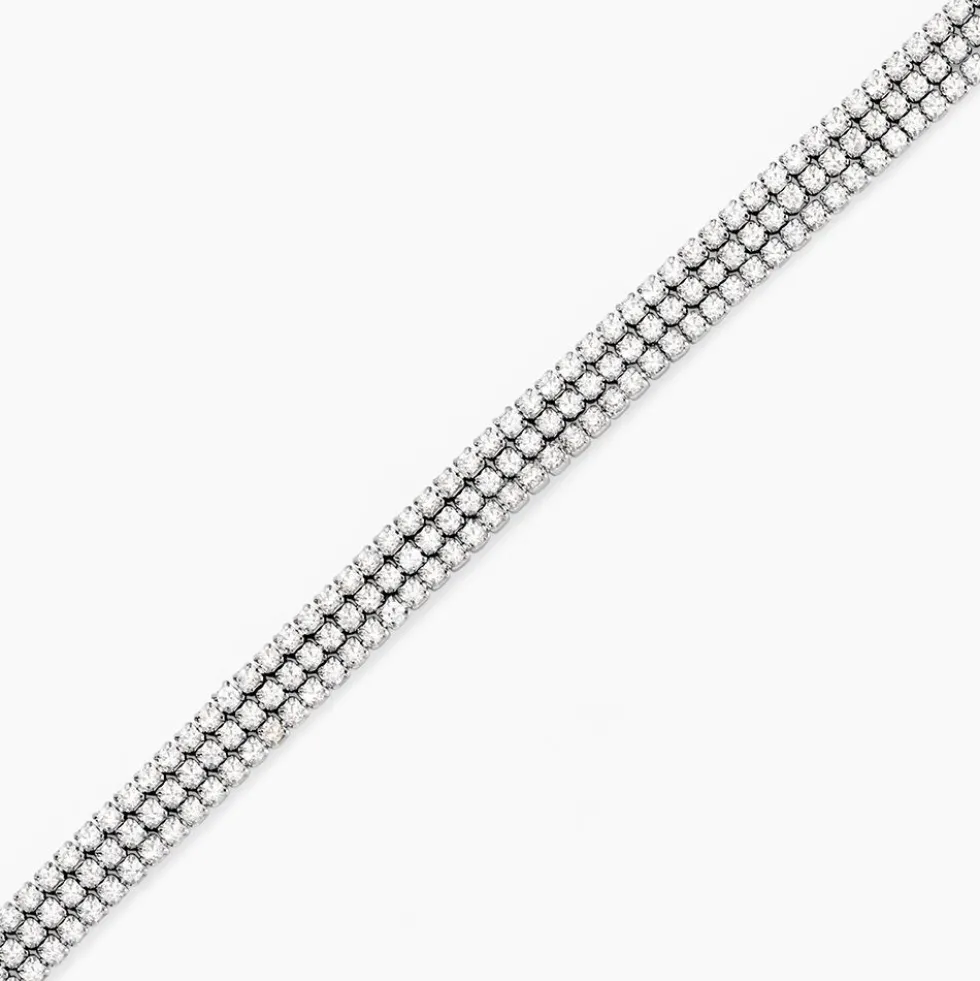 Bracelet Serenna Argent Blanc Oxyde De Zirconium