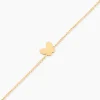 Bracelet Shaida Papillon Or Jaune
