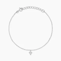 Bracelet Siem Argent Blanc Oxyde De Zirconium