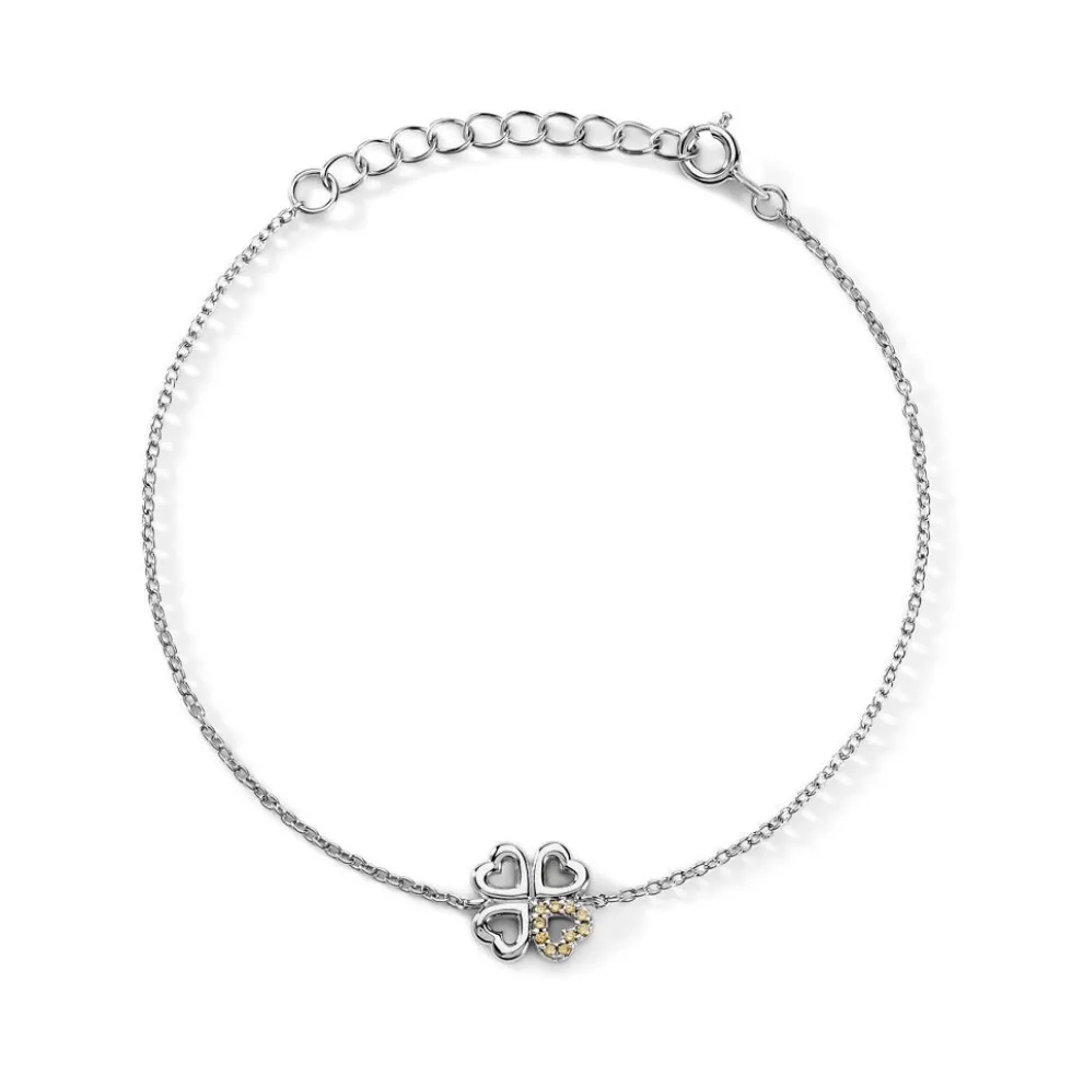 Bracelet Sigrid Argent Blanc Oxyde De Zirconium