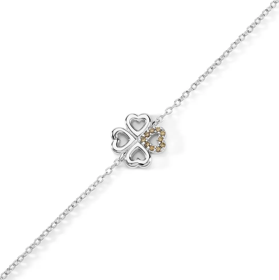 Bracelet Sigrid Argent Blanc Oxyde De Zirconium