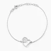 Bracelet Soa Argent Blanc Oxyde De Zirconium