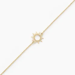 Bracelet Soleil Eternel Or Jaune