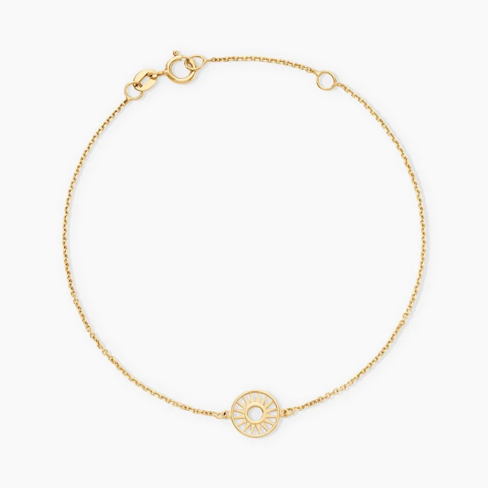 Bracelet Soleil Eternel Or Jaune