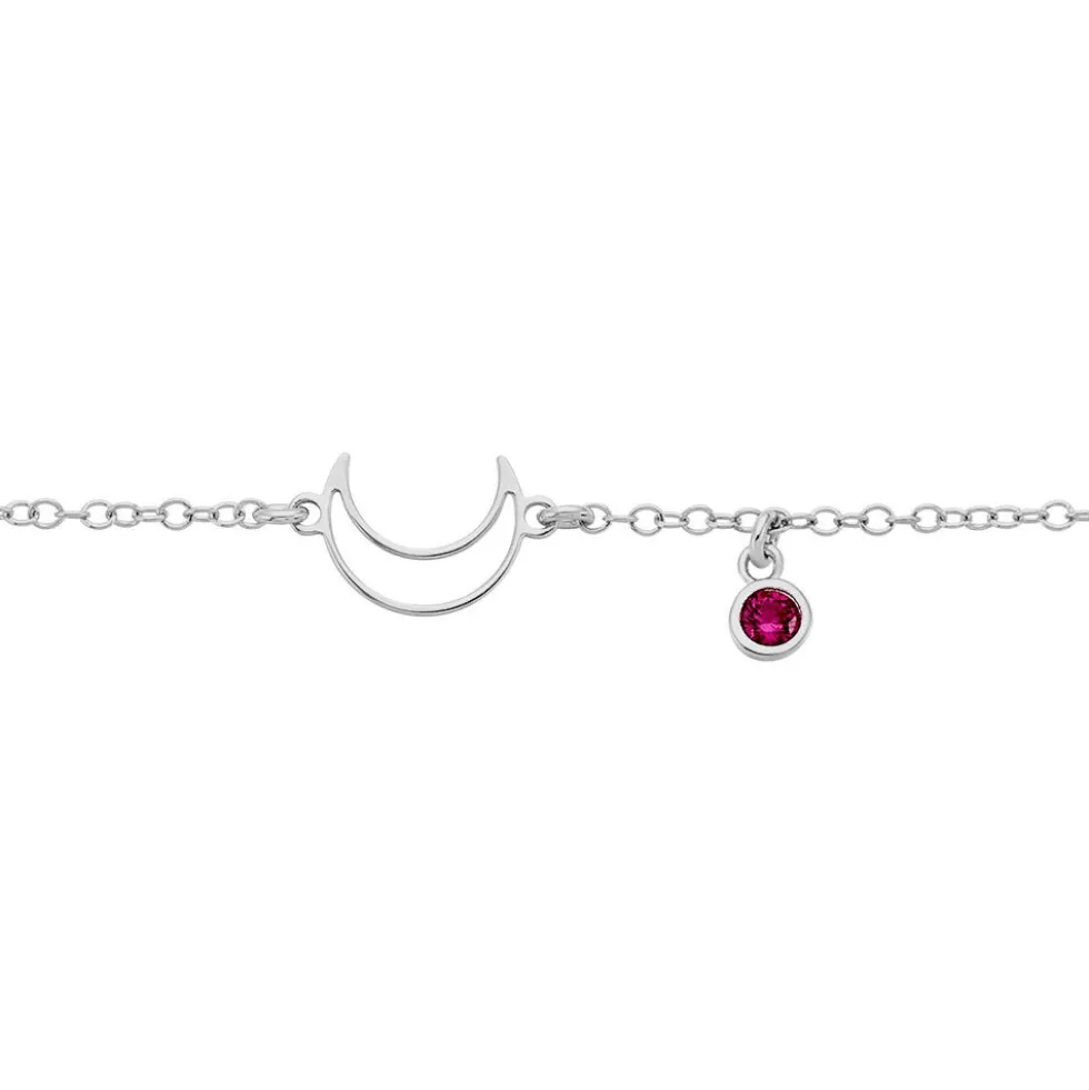 Bracelet Spirit Argent Blanc Oxyde De Zirconium