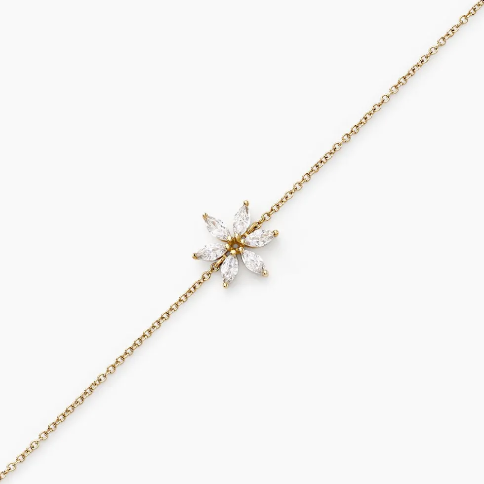 Bracelet Stellia Or Jaune Oxyde De Zirconium