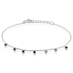 Bracelet Stephen Argent Blanc Oxyde De Zirconium