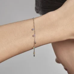Bracelet Stephen Argent Blanc Oxyde De Zirconium