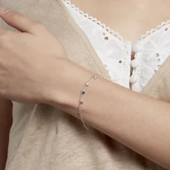 Bracelet Stephen Argent Blanc Oxyde De Zirconium
