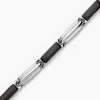 Bracelet Street Acier Blanc