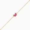 Bracelet Sulivia Papillon Or Jaune