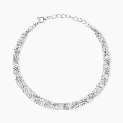 Bracelet Tango Argent Blanc