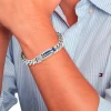 Bracelet Tommy Hilfiger Acier Blanc