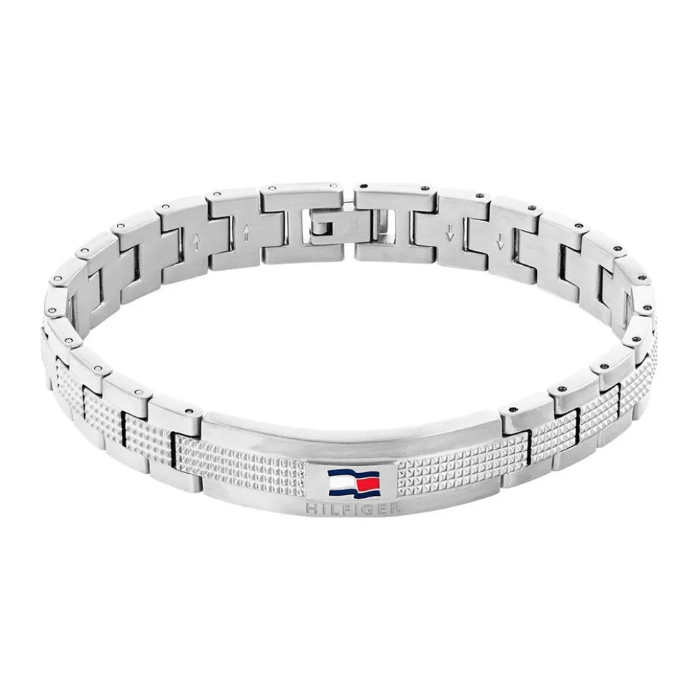 Bracelet Tommy Hilfiger Acier Blanc