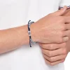 Bracelet Tommy Hilfiger Braided Metal Acier Blanc