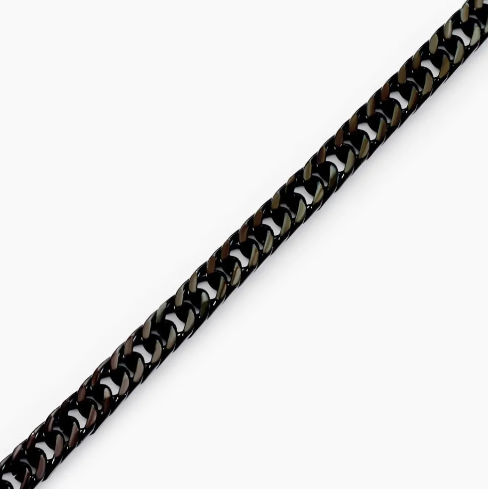 Bracelet Torino Acier Noir