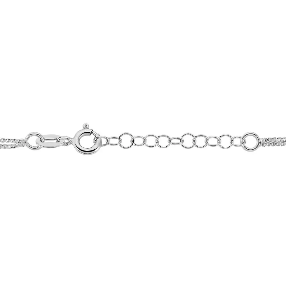 Bracelet Tounes Argent Blanc