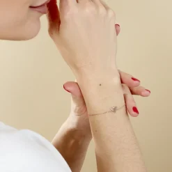 Bracelet Trilia Argent Rose