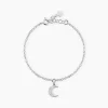 Bracelet Twiggy Argent Blanc