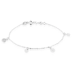 Bracelet Vao Argent Blanc
