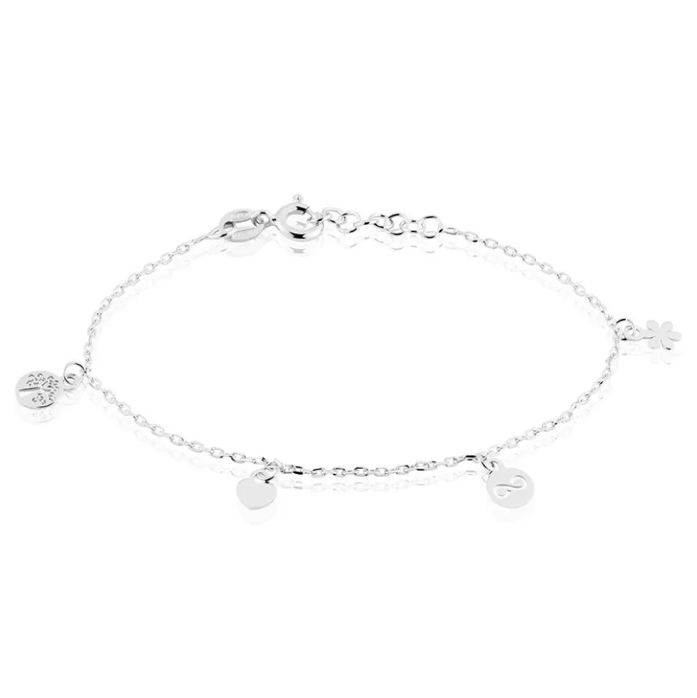 Bracelet Vao Argent Blanc