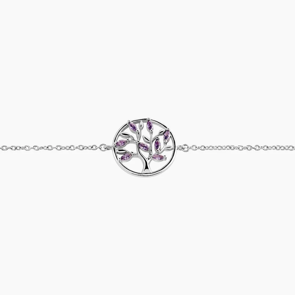 Bracelet Venka Argent Blanc Oxyde De Zirconium