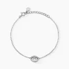Bracelet Viana Argent Blanc