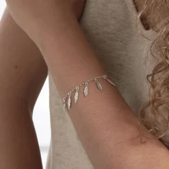 Bracelet Violka Argent Blanc
