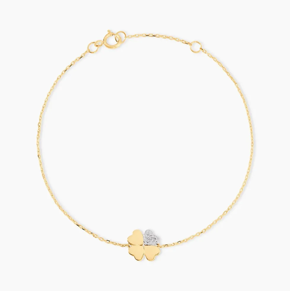 Bracelet Yasamin Or Jaune Diamant