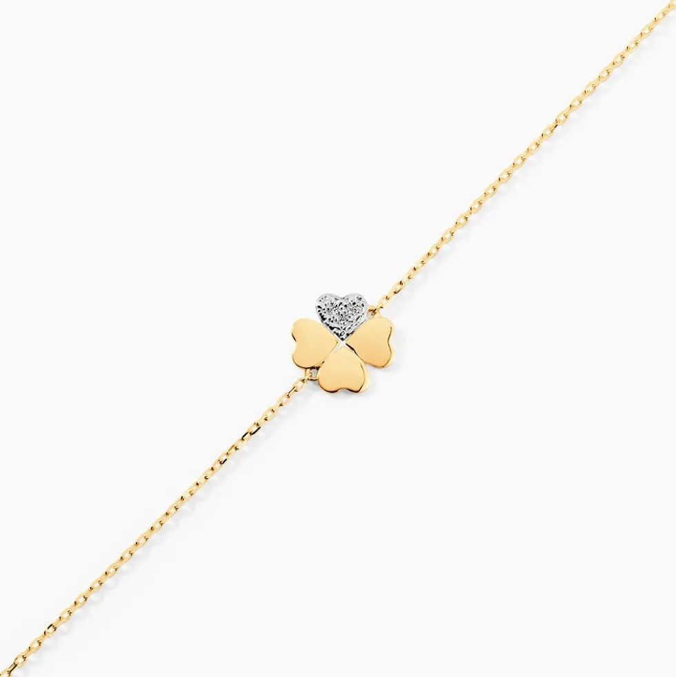 Bracelet Yasamin Or Jaune Diamant
