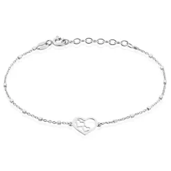 Bracelet Zale Argent Blanc