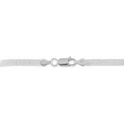 Bracelet Zoubeida Argent Blanc
