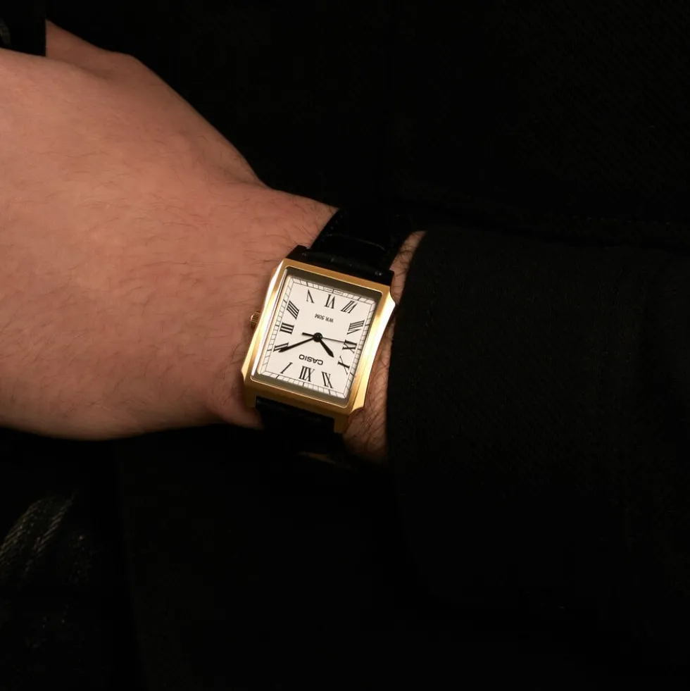 CASIO COLLECTION Unisex Quarzuhr MTP-B190GL-7BVEF