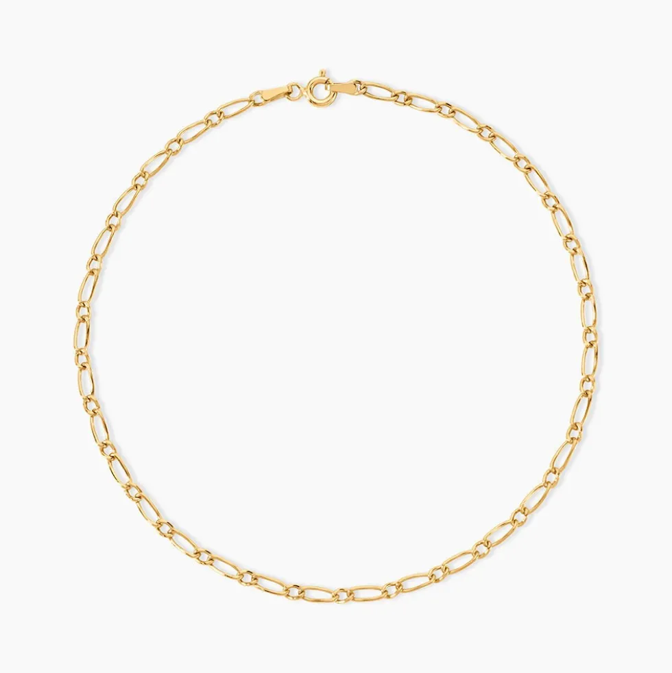 Chaine De Cheville Or Jaune Kalla