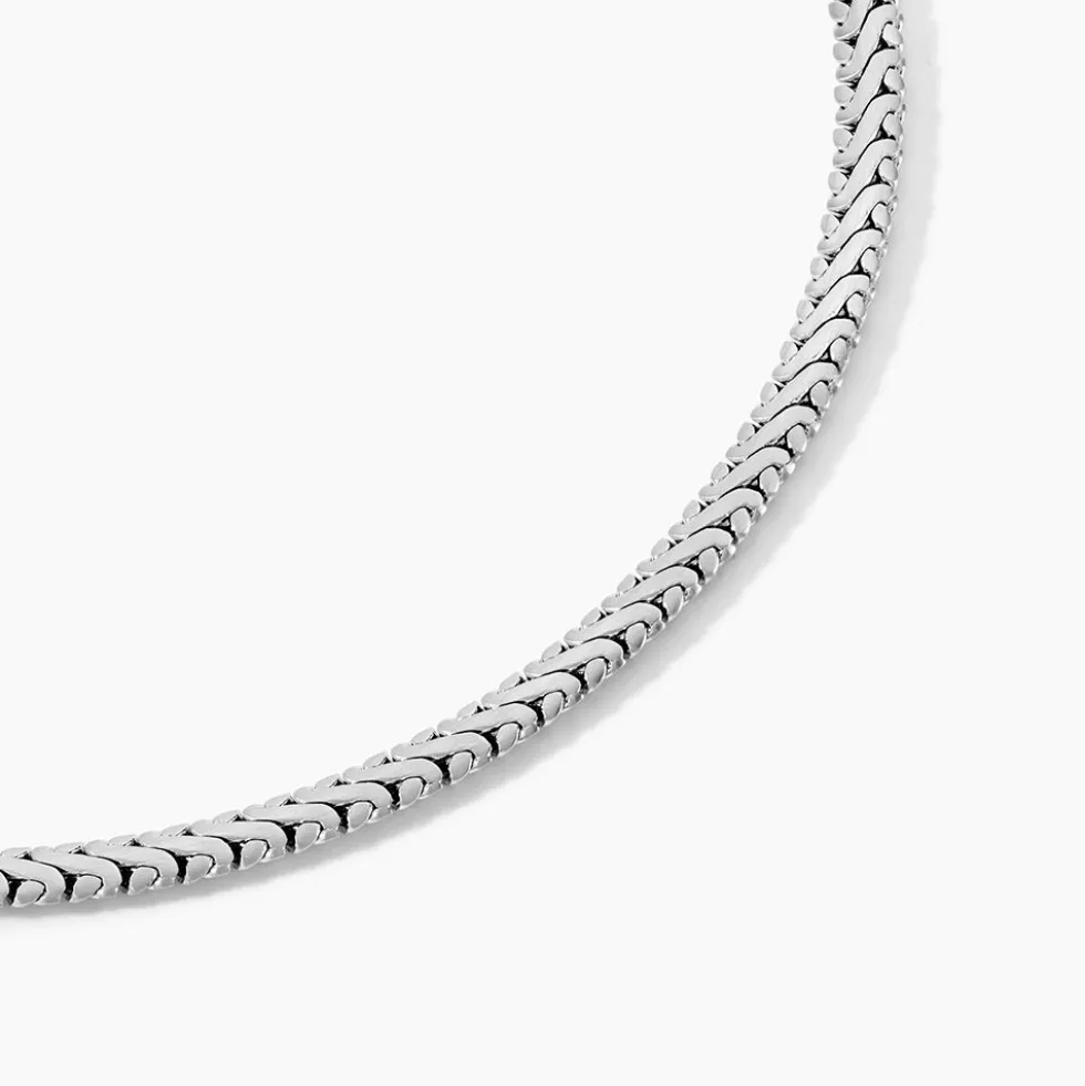 Chaine Tim Acier Blanc