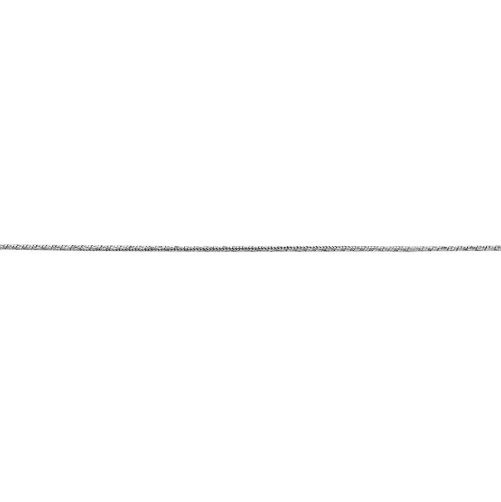 Chaine Tamsina Argent Blanc