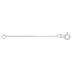 Chainette De Rallonge Or Blanc